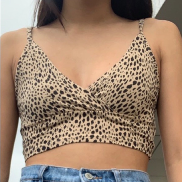 Animal Print Amara Tank Top Brandy Melville - Picture 2 of 2
